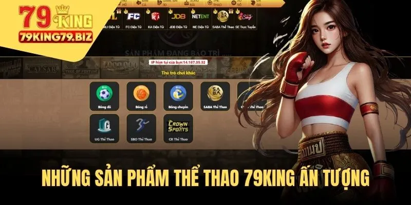 Khám phá sản phẩm thể thao 79King ấn tượng nhất